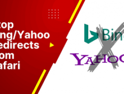 How to Remove Bing and Yahoo Search redirect from Safari Mac?