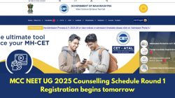 MCC Registration 2025: Neet UG Counselling LIVE